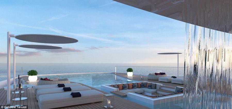 Σούπερ γιοτ 150 Μέτρων, Με Την 40άρα Πισίνα Και Το Πιο Απίστευτο Εσωτερικό Ενυδρείο Που Έχετε Δει Ποτέ!