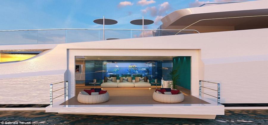 Σούπερ γιοτ 150 Μέτρων, Με Την 40άρα Πισίνα Και Το Πιο Απίστευτο Εσωτερικό Ενυδρείο Που Έχετε Δει Ποτέ!