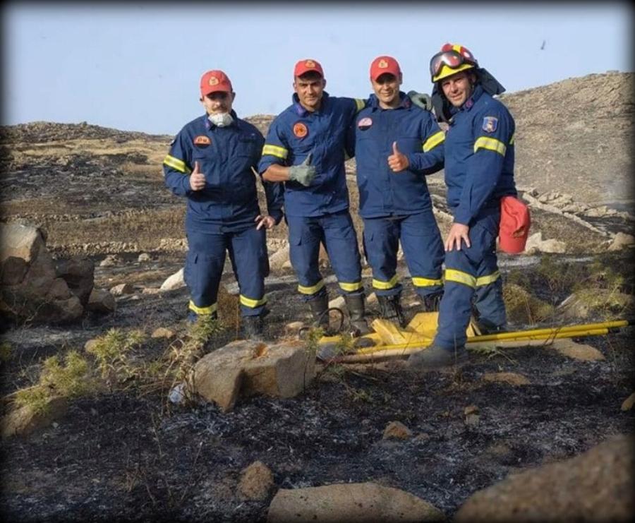 Μύκονος: Αν είναι δυνατόν! Έβαλε φωτιά για να κάψει φίδι και έκαψε 2.000 στρέμματα
