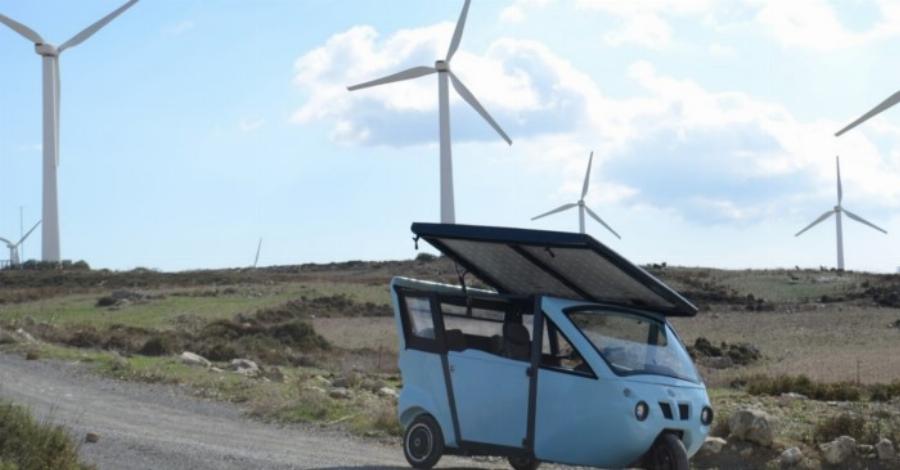 Το ηλιακό όχημα των Κρητικών. Το πιο “πράσινο” όχημα στον κόσμο είναι ελληνικό!