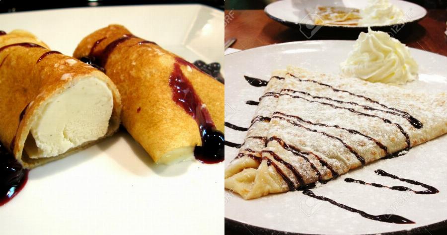 Συνταγή για κρέπες με κρέμα βανίλια που λιώνει στο στόμα, έτοιμες σε λίγα λεπτά, με ελάχιστο κόστος