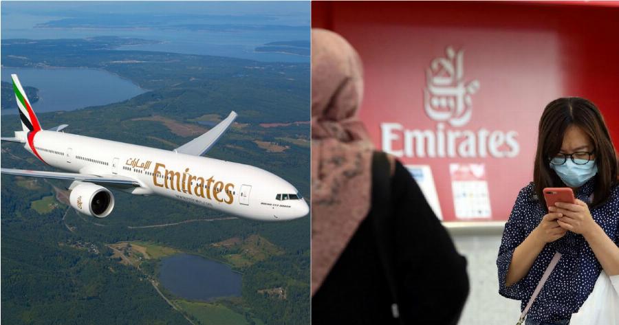 Emirates: Θα καλύπτει κόστος καραντίνας και ιατρικά έξοδα σε επιβάτες της που θα κολλήσουν κορονοϊό