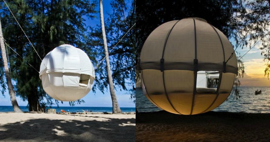 Έφτασε η σκηνή κάμπινγκ 5 αστέρων που την στήνεις στον αέρα και όχι στο έδαφος και έχει ανέσεις ξενοδοχείου