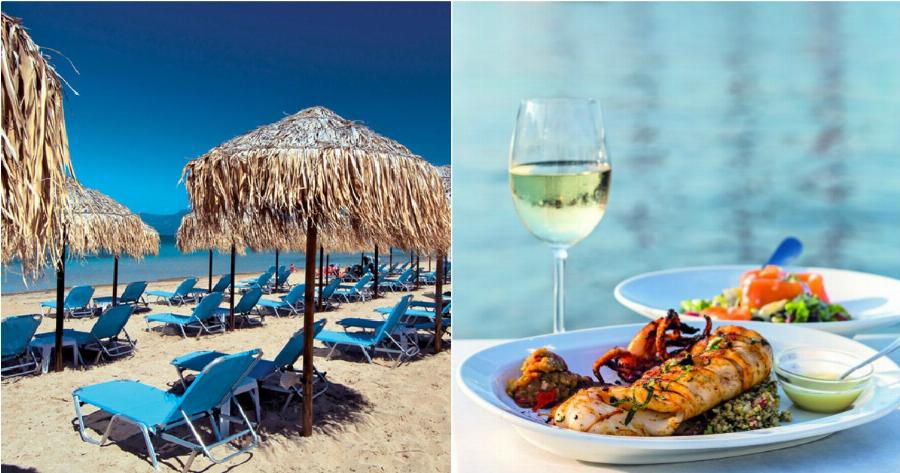 Παραλία Αλυκές Δροσιάς: Φτάνεις σε 55 λεπτά από την Αθήνα, μπαίνεις δωρεάν, χορταίνεις με 13€ και τα νερά θυμίζουν νησί