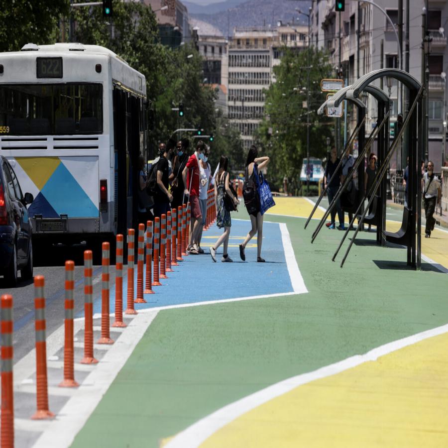 Μεγάλος Περίπατος: Δίνουν άλλη μια λωρίδα στα αυτοκίνητα στην Πανεπιστημίου