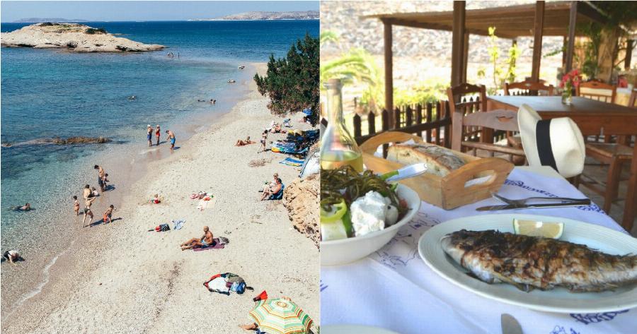 Είσαι εκεί σε 80 λεπτά, κολυμπάς χωρίς να πληρώσεις σε κρυστάλλινα νερά και τρως φρέσκο ψάρι με λίγοτερα από 20€ για μια μέρα