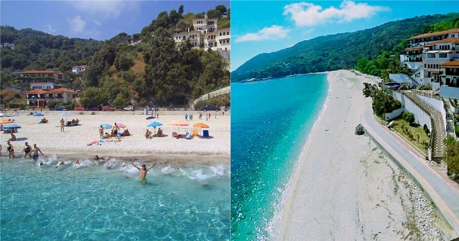 Στην πιο χρυσαφένια παραλία της Ελλάδας πας με αυτοκίνητο, κάνεις μέχρι και κάμπινγκ και περνάς τη μέρα με 20€