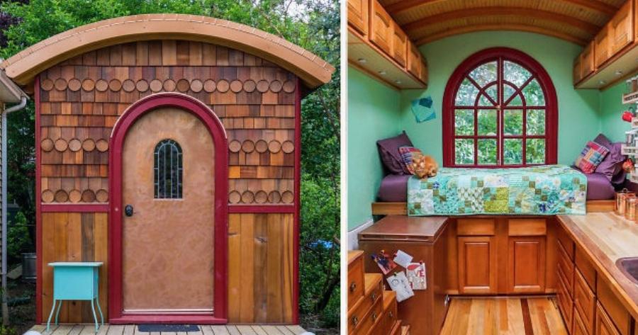 6 Εκπληκτικά Μικρά Σπιτάκια Που Είναι Πιο Μικροσκοπικά Από Ένα Δωμάτιο.