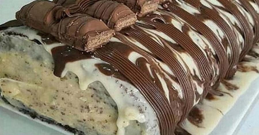 Γλυκό με kinder bueno: Για αρχάριους και έτοιμο σε 20 λεπτά