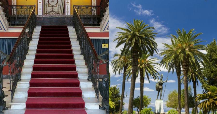 Αχίλλειο στην Κέρκυρα: Ανάκτορο βγαλμένο από το ομορφότερο παραμύθι – Μαγικές εικόνες