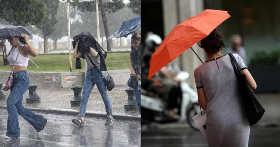 Έκτακτο δελτίο καιρού: Καταιγίδες, βροχές και πολύ χαλάζι στις παρακάτω περιοχές από Δεκαπενταύγουστο και μετά