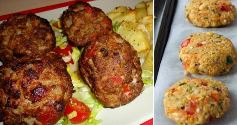 Μπιφτέκια λαχανικών χωρίς λάδι: Τα πιο αφράτα μπιφτέκια λαχανικών που δοκιμάσατε ποτέ