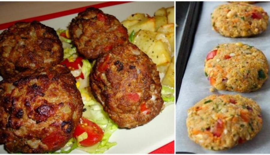 Μπιφτέκια λαχανικών χωρίς λάδι: Τα πιο αφράτα μπιφτέκια λαχανικών που δοκιμάσατε ποτέ