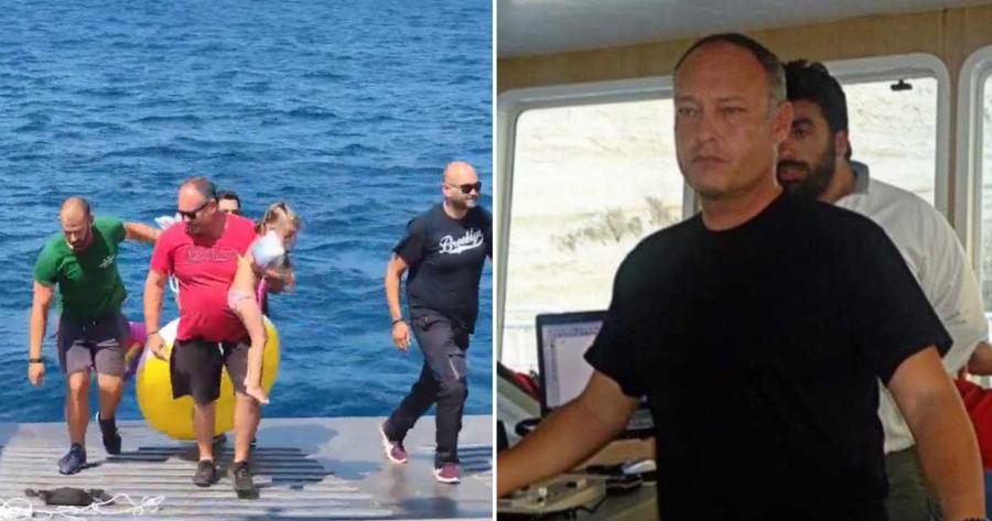 Συγκινεί ο καπετάνιος του φέρι μποτ που έσωσε το κοριτσάκι: «Έβγαλε κραυγή απελπισίας, το πλήρωμα της έκανε γκριμάτσες να χαλαρώσει»