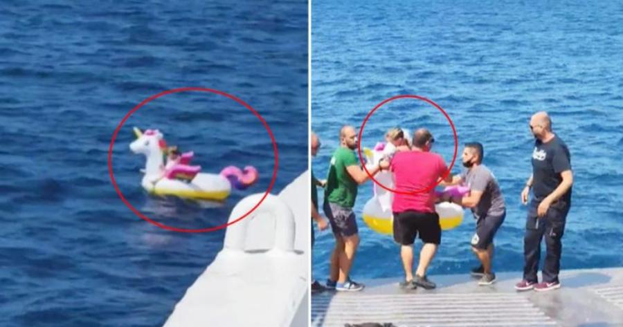 Η αλήθεια για τη διάσωση της 3χρονης στο Αντίρριο: Πως γλίστρησε από τα χέρια του μπαμπά της (video)