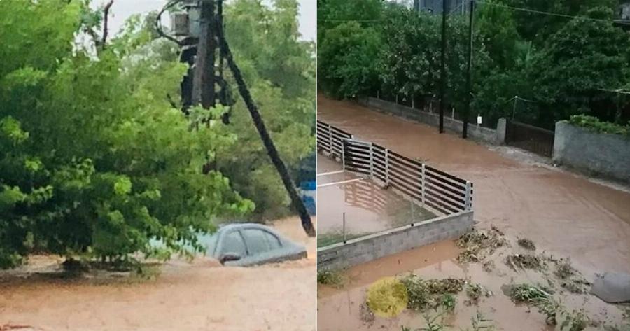 Κακοκαιρία Θάλεια τραγωδία: Τρομερές πλημμύρες με 2 νεκρούς στην Εύβοια