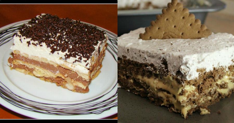 Εύκολο μπισκοτογλυκό ψυγείου με πτι μπερ και ελάχιστα υλικά. Έτοιμο σε μόλις 20 λεπτά!