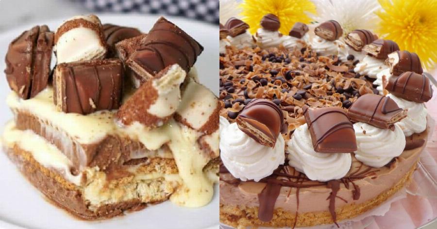 Γλυκό με kinder bueno: Για αρχάριους και έτοιμο σε 20 λεπτά