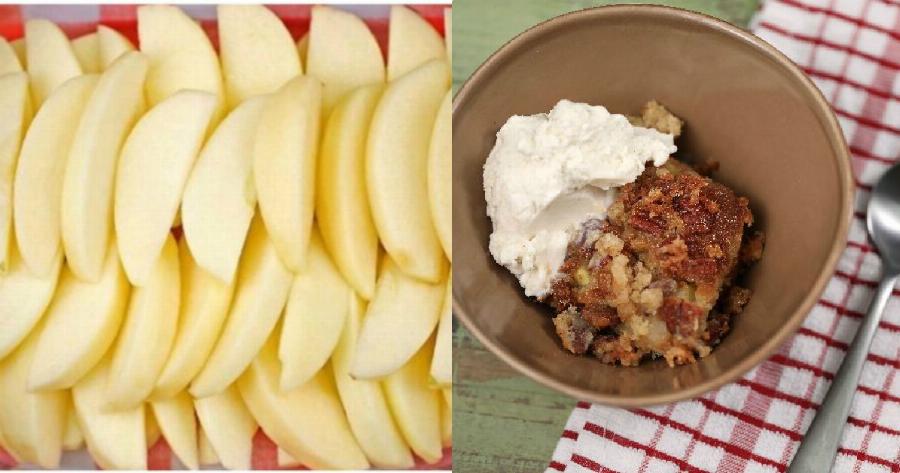 Ανάποδη μηλόπιτα: Συνταγή για εύκολη και νόστιμη μηλόπιτα, έτοιμη σε μόλις 10 λεπτά