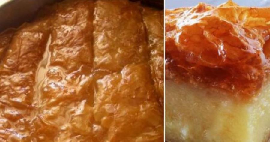 Μυστική συνταγή γαλακτομπούρεκο από τα καλύτερα ζαχαροπλαστεία – Αναλυτικά πως θα το φτιάξετε