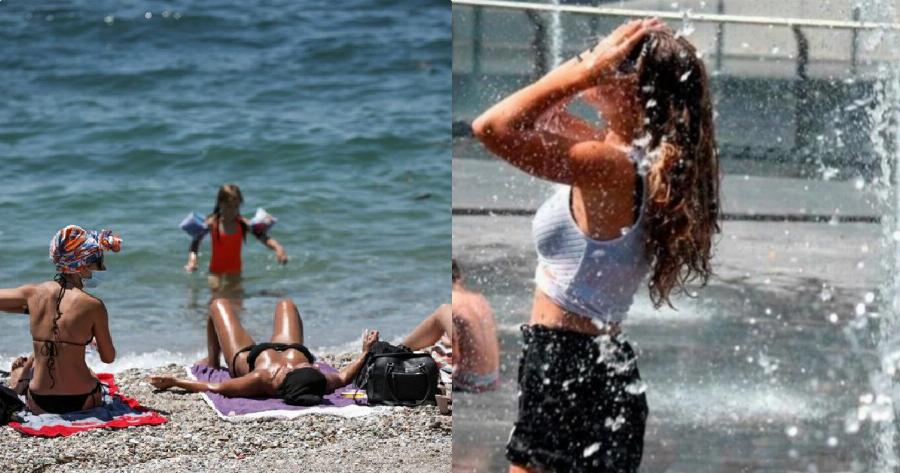 Έκτακτο δελτίο ΕΜΥ: Καύσωνας  για τις επόμενες ημέρες- Σε ποιες περιοχές θα αγγίξει τους 41 η θερμοκρασία