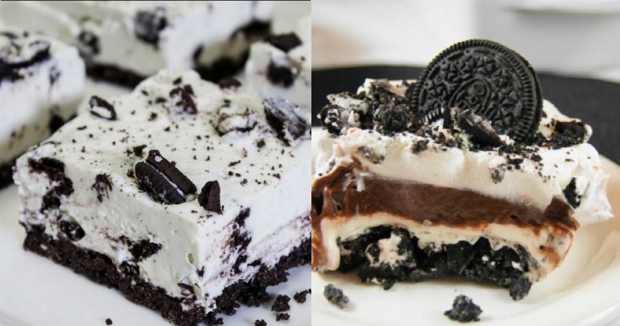 Υπέροχο γλυκό ψυγείου με Oreo. Το φτιάχνει και ο πιο άσχετος με μαγειρική σε 15 λεπτά!