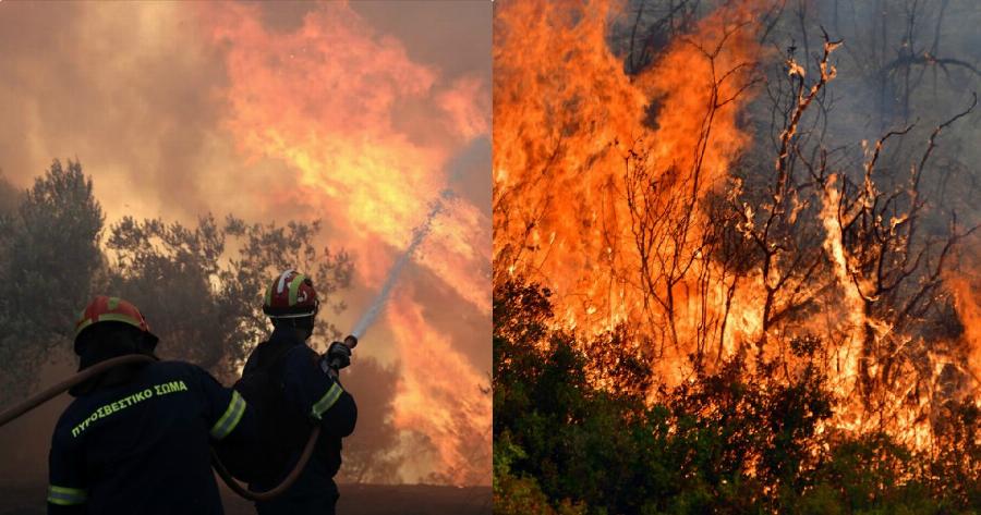 Πυρκαγιές 18/8: Ποιες περιοχές είναι στα κόκκινα – Πολύ μεγάλος κίνδυνος πυρκαγιάς σήμερα Τρίτη 18/8