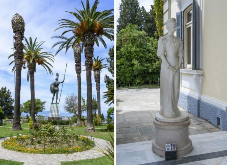 Αχίλλειο στην Κέρκυρα: Ανάκτορο βγαλμένο από το ομορφότερο παραμύθι – Μαγικές εικόνες