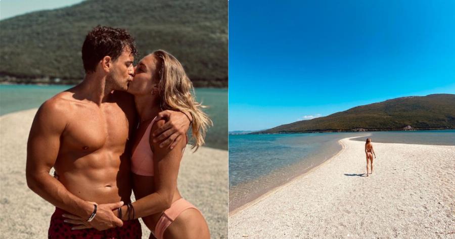 Δαλάκα διακοπές: Μαγικές φωτογραφίες από τις διακοπές της σε έναν πραγματικό παράδεισο