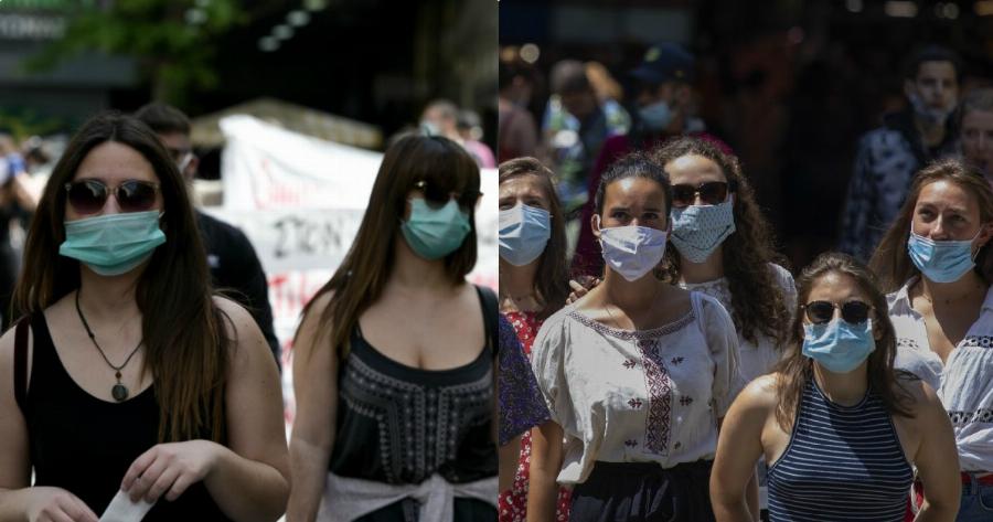 Νέο μέτρο για μάσκες: Με μάσκα παντού για μία εβδομάδα όσοι επιστρέφουν από διακοπές – Αυστηρή σύσταση