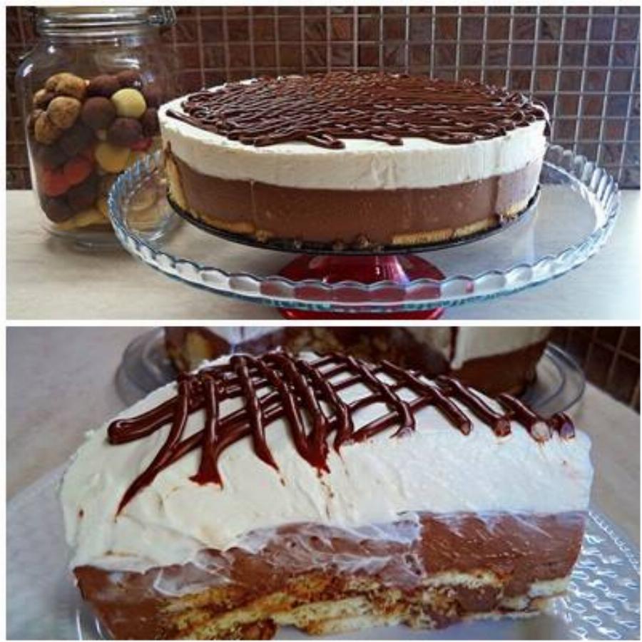 Μπισκοτογλυκό ψυγείου με Merenda: Αναλυτική, γρήγορα και λαχταριστή συνταγή