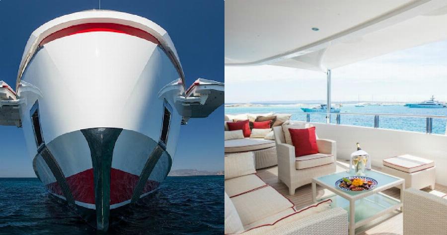 Σύρος: Έφτασε στο λιμάνι η τεράστια θαλαμηγός του ιδιοκτήτη της Coca Cola – Φωτογραφίες από το εσωτερικό της