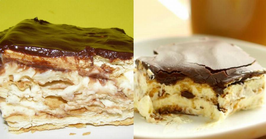 Γλυκό εκλέρ με απίστευτη γεύση που δεν χρειάζεται να να το ψήσεις