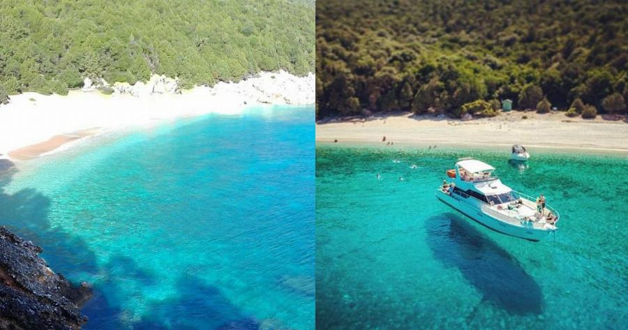 Καλύτερη και από το Μύρτο και τους Εγκρεμνούς: Η ωραιότερη, κρυφή παραλία της Ελλάδας που την ξέρουν ελάχιστοι