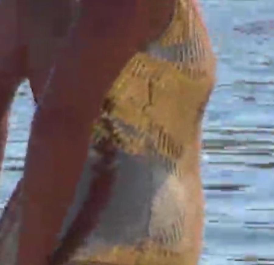 Μύκονος μαγιό: Το εντυπωσιακό λαμέ μαγιό τουρίστριας, που τύφλωσε τους πάντες σε πασίγνωστη παραλία της Μυκόνου