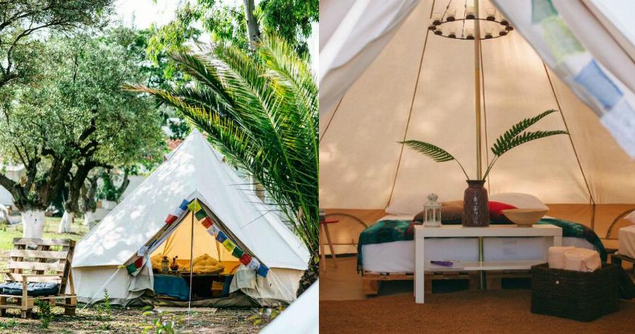 Glamping: Θα τη βρέιτε μόλις 2 ώρες από την Αθήνα και είναι καινούρια παγκόσμια τάση στο καμπινγκ