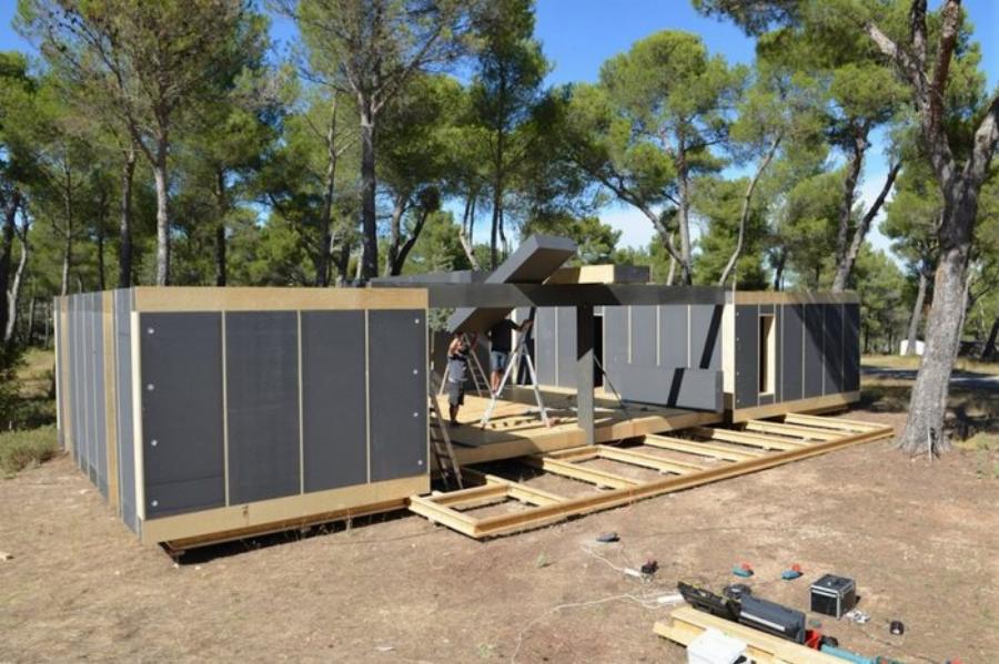 Πρωτοποριακό σπίτι: Εταιρεία κατασκεύασε φθηνό σπίτι που το συναρμολογείς σε 4 μέρες με ένα ηλεκτρικό κατσαβίδι