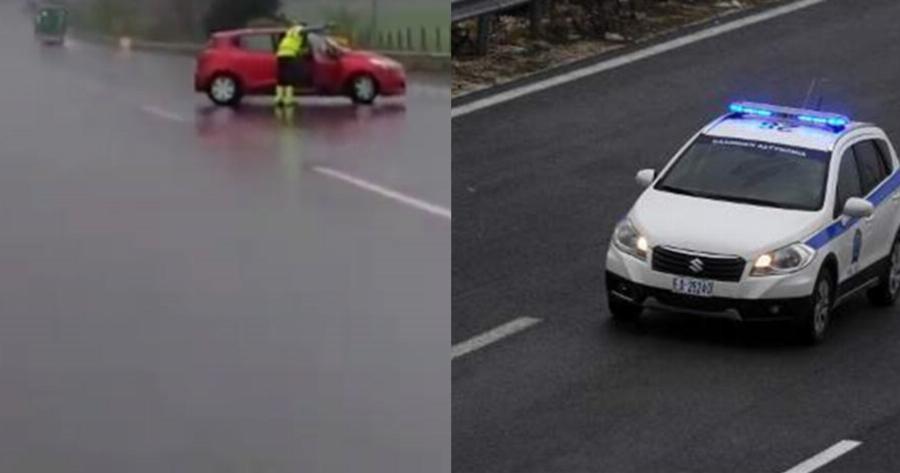 Εθνική οδός τρόμος: Οδηγός μπήκε στο αντίθετο ρεύμα με ιλιγγιώδη ταχύτητα (video)