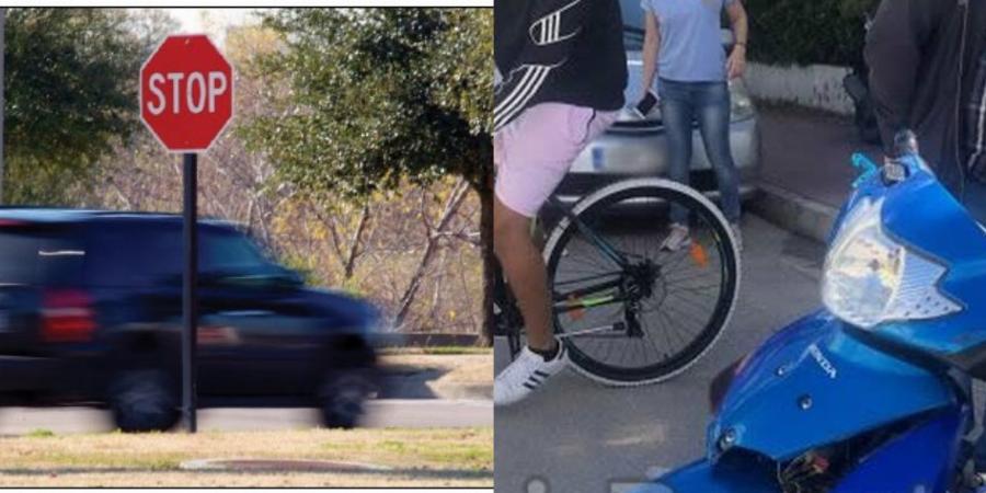 Λαμία τροχαίο: Εμβόλισε μηχανάκι αφού παραβίασε STOP – δύο τραυματισμένοι