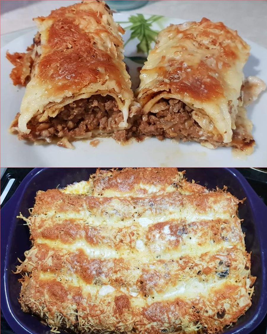 Κρέπες με κιμά στο φούρνο: Συνταγή για γευστικές κρεπούλες, έτοιμες σε λίγα λεπτά