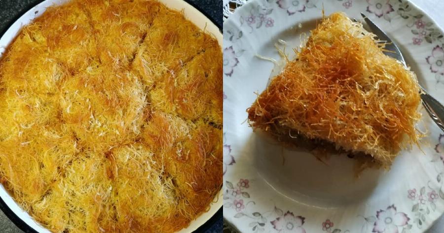 Το κανταΐφι της τεμπέλας: Η πιο εύκολη και γρήγορη συνταγή για κανταΐφι