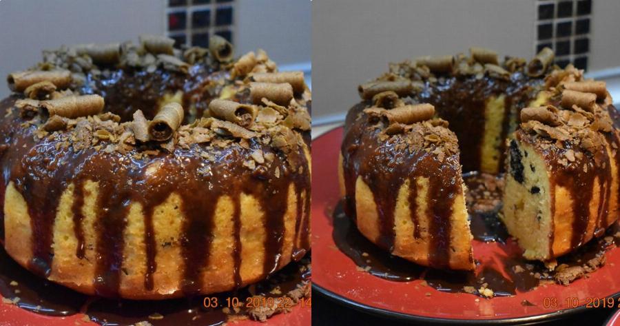 Κέικ βανίλιας: Γευστικότατο με μπισκότα OREO και γλάσο με πουράκια