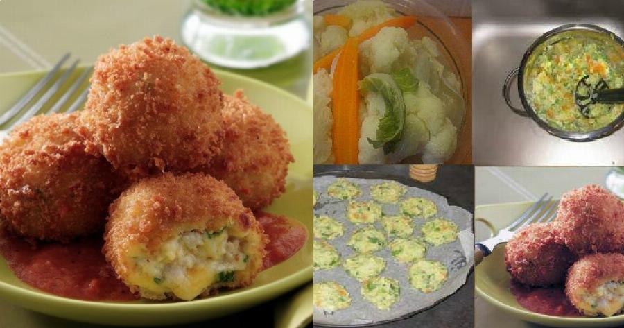 Συνταγή για παιδιά: Φτιάξε κεφτεδάκια από μπρόκολο ή κουνουπίδι