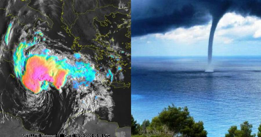 Κακοκαιρία Ιανός: Αυτές τις περιοχές θα σαρώσει ο Μεσογειακός κυκλώνας