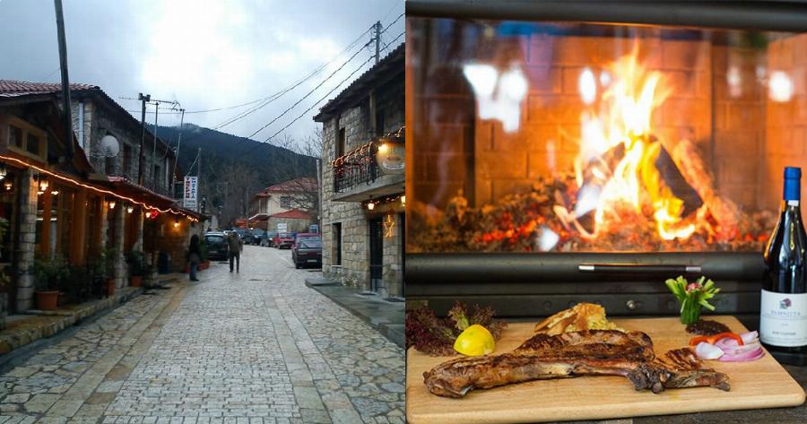 2 ώρες από την Αθήνα, ένα παραδεισένιο χωριουδάκι κρυμμένο μέσα στα έλατα που μπορείς να μέινεις με 30ε τη μέρα το άτομο