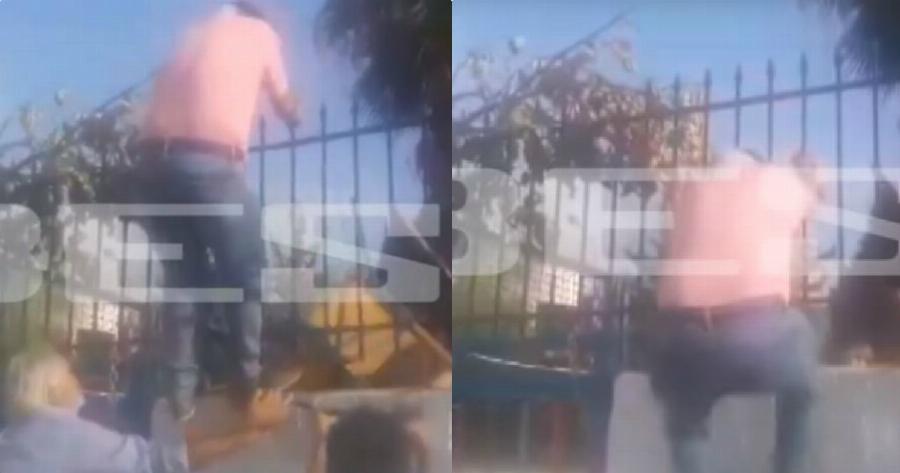 Κατάληψη Καλαμάτα: Πατέρας πήγε να μπει σε κατάληψη και δέχτηκε καρέκλα από τους μαθητές