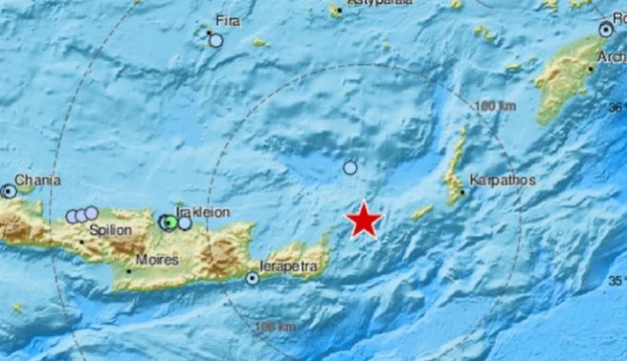 Κρήτη σεισμός τώρα: Μεγάλος σεισμός πριν λίγο – Πόσα ρίχτερ ήταν