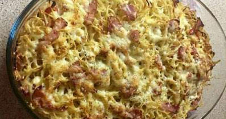 Καρμπονάρα φούρνου: Μακαρόνια για αρχάριους που θα ξετρελάνουν μικρούς και μεγάλους