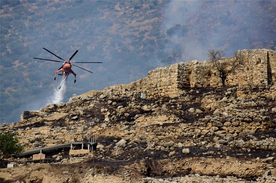 Φρίκη. Οι Μυκήνες καμμένες