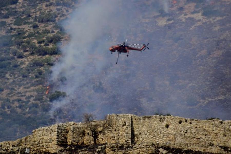Φρίκη. Οι Μυκήνες καμμένες